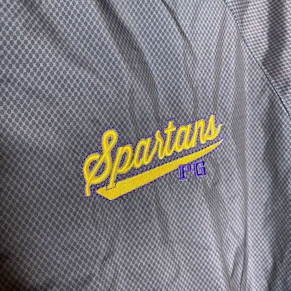 My Town Men's Two Toned 'Spartans' Windbreaker Jacket Size Medium - Picture 3 of 8